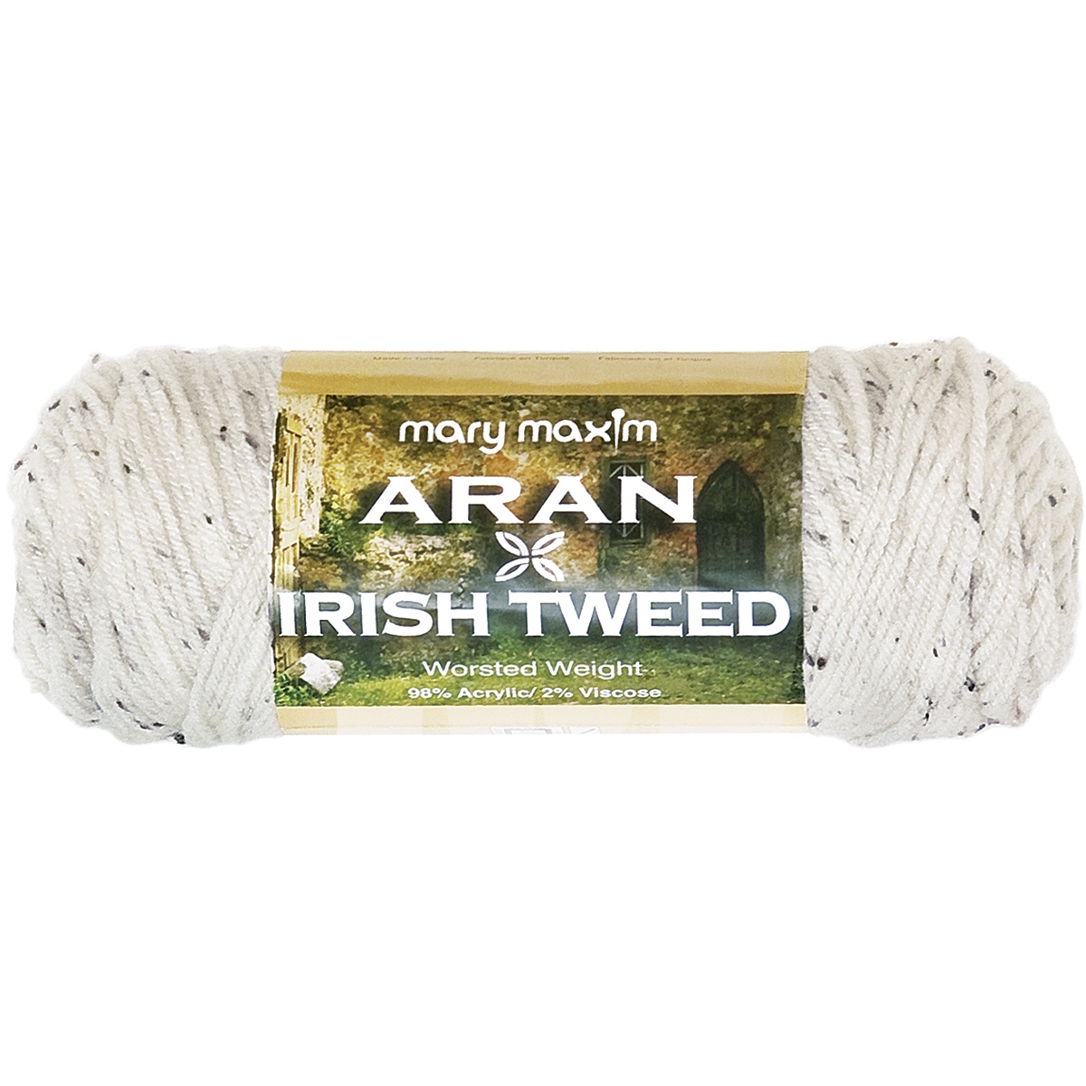 Mary Maxim 197-206 Aran Irish Tweed Yarn